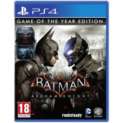 Batman Рыцарь Аркхема - Game of the Year Edition [PS4, русские субтитры]